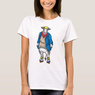 Kuh Inline-Skating Inlineskates Sport T-Shirt
