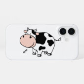 Kuh iPhone 16 Hülle (Rückseite (Horizontal))