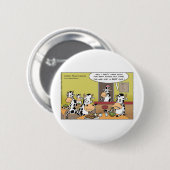 Kuh isst Husband Funny Gaben T-Shirts Tasse & Kart Button (Vorne & Hinten)