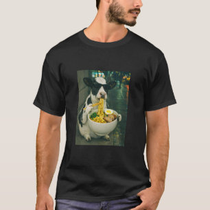 Kuh isst Ramen-Nudeln Meme Retro Urban T-Shirt