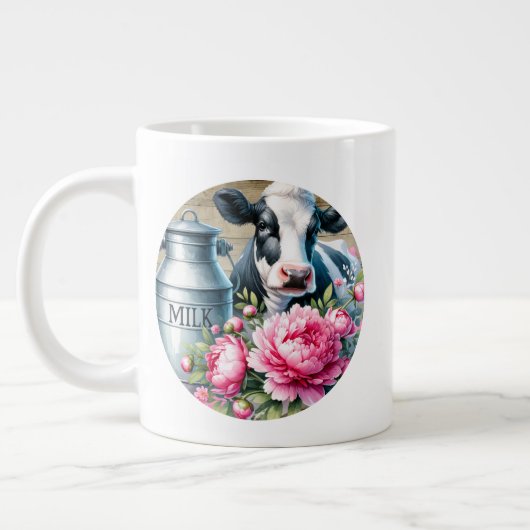 Kuh Jumbo Jumbo-Tasse (Links)
