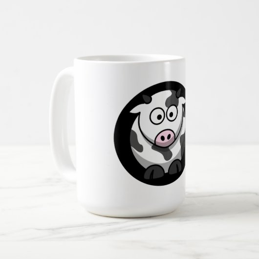 Kuh Kaffeetasse (Vorderseite Links)