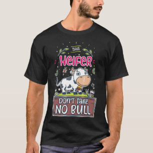 Kuh Kalb Rindfleisch Kühe Faumlrsin Milch T-Shirt