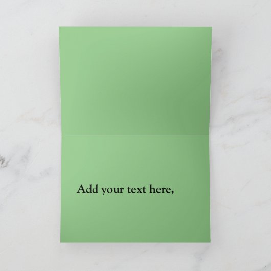 Kuh Karte (Innenseite)