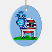 Kuh Keramikornament (Rechts)