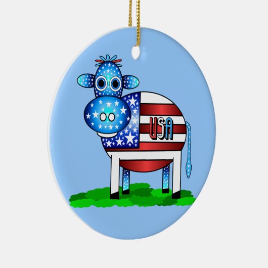 Kuh Keramikornament (Rechts)