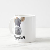Kuh-Kippvorrichtung Kaffeetasse (Vorderseite Links)