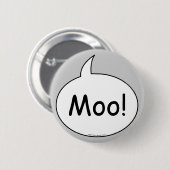 Kuh-Kostüm-Knopf Button (Vorne & Hinten)