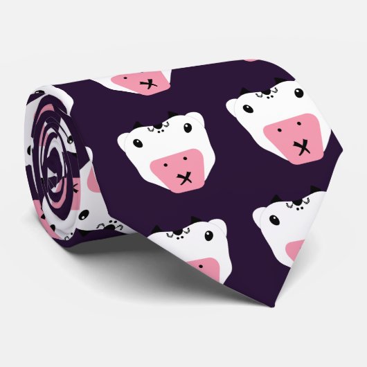 Kuh Krawatte (Gerollt)