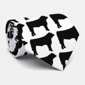 Kuh Krawatte (Gerollt)