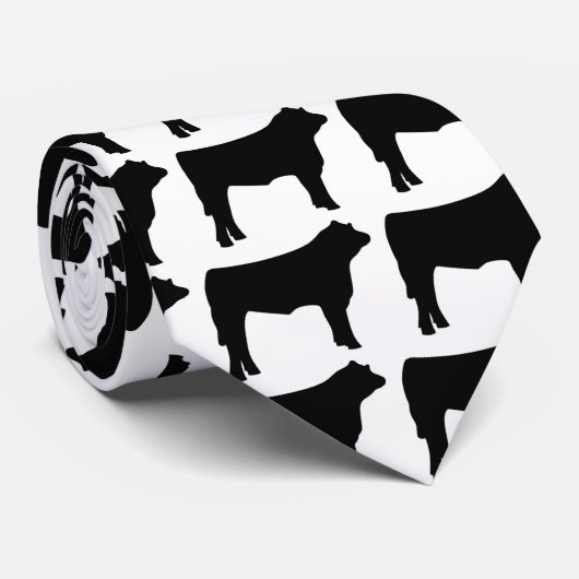 Kuh Krawatte (Gerollt)