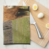 Kuh Küchentuch (Viertel Falte)