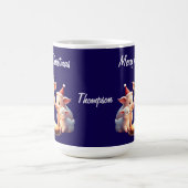 Kuh, Lamm, Schwein und Huhn Kaffeetasse (Mittel)