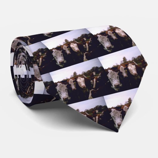 Kuh-Land Krawatte (Gerollt)