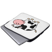 Kuh Laptopschutzhülle (Vorne Knopf)