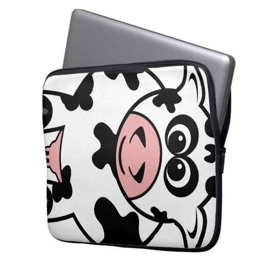 Kuh Laptopschutzhülle (Vorderseite Links)