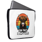 Kuh. Laptopschutzhülle (Vorne Rechts)