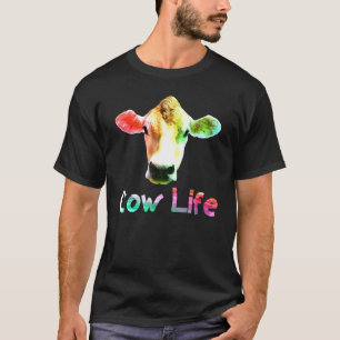 Kuh Leben Landwirt Landwirtschaft Geflügel Milchvi T-Shirt