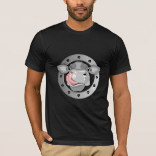Kuh leckt Nase T-Shirt