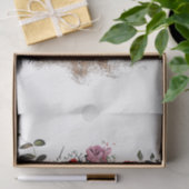 Kuh leckt Wasserfarbe Seidenpapier (Geschenk)