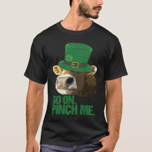 Kuh liebt Sarcastic St Patricks Day Leprechaun Co T-Shirt