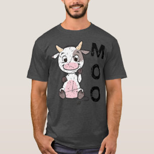 Kuh Lover Farm Tier Bauer Moo Baby Cow T-Shirt