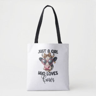 Kuh Lover Nur ein Mädchen, das Kühe Liebe _1 Tasche