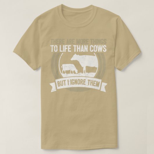 Kuh Lover Rind Bauer Sprichwort Kuh T-Shirt (Design vorne)