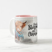 Kuh Lover Tasse 11oz (Vorderseite Links)