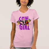 Kuh-Mädchen T-Shirt (Vorderseite)