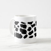 Kuh-Mädchen-Tasse Kaffeetasse (Vorderseite Links)