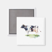 Kuh Magnet (Vorderseite/Rückseite)