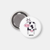 Kuh Magnet (Vorderseite/Rückseite)