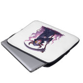 Kuh-Mäher Laptopschutzhülle (Vorne Knopf)