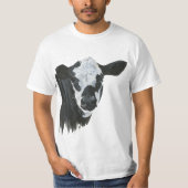 Kuh-Malerei T-Shirt (Vorderseite)