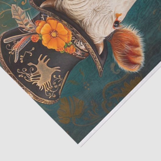 Kuh Mania11 Seidenpapier (Ausschnitt)