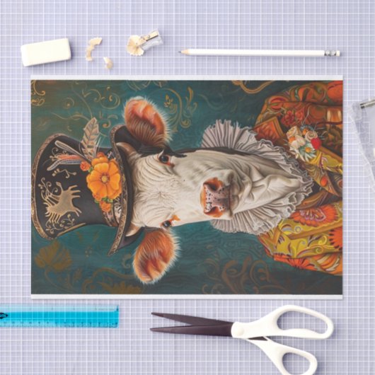 Kuh Mania11 Seidenpapier (Handwerk)