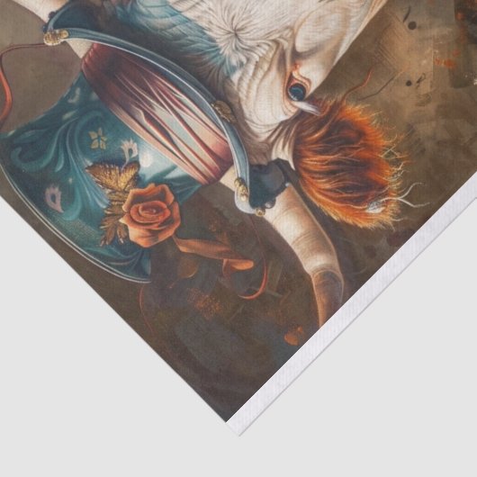 Kuh Mania14 Seidenpapier (Ausschnitt)