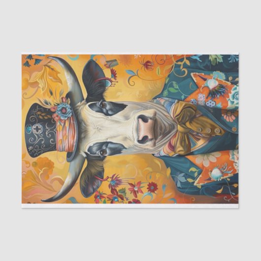 Kuh Mania16 Seidenpapier (Vorderseite)