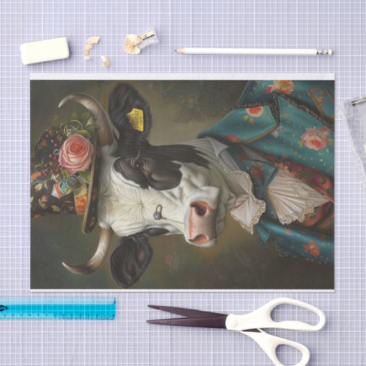 Kuh Mania4 Seidenpapier (Handwerk)