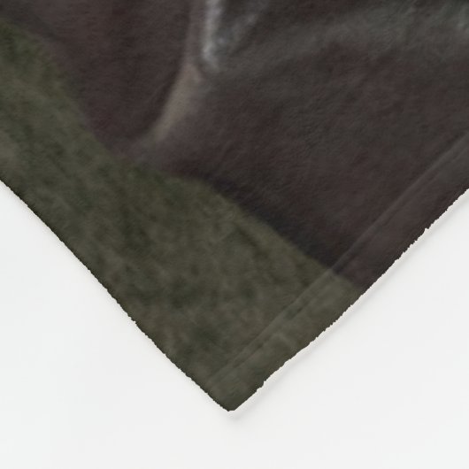 Kuh-Mann Fleecedecke (Ecke)