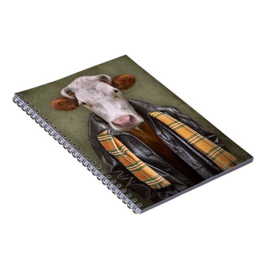 Kuh-Mann Notizblock (Rechte Seite)