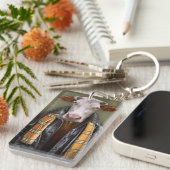 Kuh-Mann Schlüsselanhänger (Vorderseite rechts)