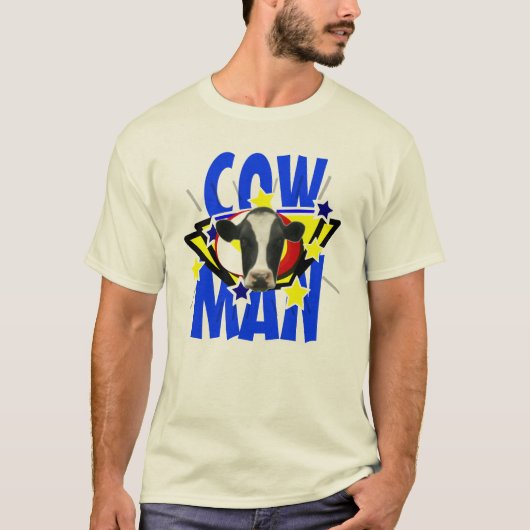 Kuh-Mann T-Shirt (Vorderseite)