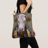 Kuh-Mann Tasche (Von Nahem)