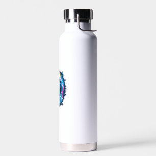 Kuh Männer Frauen Kuh farbenfrohe Raumsonde Kuh _1 Trinkflasche