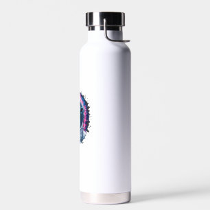 Kuh Männer Frauen Kuh farbenfrohe Raumsonde Kuh _2 Trinkflasche