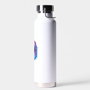 Kuh Männer Frauen Kuh farbenfrohe Raumsonde Kuh Trinkflasche