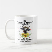 Kuh, mein Gabe einen Fluff ist kaputt, aber ich ge Kaffeetasse (Links)