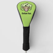 Kuh Methan Cartoon Golf Head Cover Headcover (Vorderseite)
